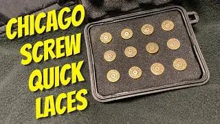 Chicago Screw Quick Lace System - Leatherwork & Leather Craft