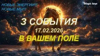 3🔥СОБЫТИЯ 🔥в одном квантовом ПОЛЕ