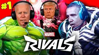 US Presidents Play Marvel Rivals – PART 1