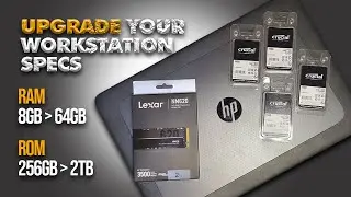 Upgrading the HP ZBook 15 G3 UPGRADE | 8GB to 64GB RAM + 256GB to 2TB SSD |