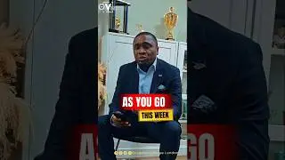 #AsYouGoThisWeek Don't joke with your relationship with God will honour you with supernatural wisdom