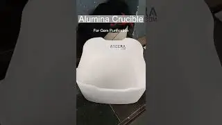 High-Temp Alumina Crucible for Gem Purification