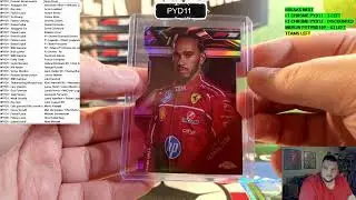 2025 Topps Chrome Formula 1 Racing F1C25, 12 Box PYD CASE BREAK #PYD11 SOCCER BREAKERS FC