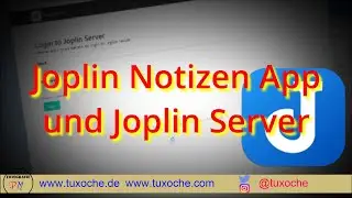 Joplin die Notizen App f&uuml;r alle Betriebssysteme,  Einbindung Nextcloud oder Anbindung Joplin Server