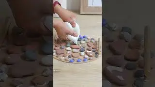Una hermosa idea con Piedras y Cemento #diy #decoracion #manualidades #ideascreativas #homedecor
