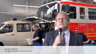 Die modernisierte Feuerwache 1 in Kassel