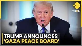 Trump Announces Gaza Peace Board as US Plan Moves Forward | WION NEWS