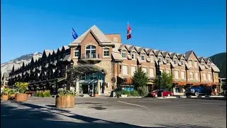 Walking in Banff Town in 4K |#banff #canada #roadtrip #summer