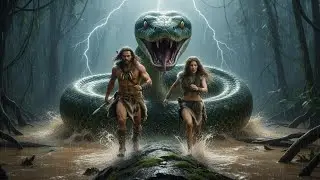 Giant Python Ambush in the Amazon | Prehistoric Survival of Rok & Esha