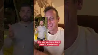 Bon je vois pas le rapport avec les gauchistes, mais &agrave; part &ccedil;a c&rsquo;est vrai #musulmans #noel
