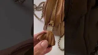 TORY BURCH Tassel Leather Shoulder Bag #unboxing