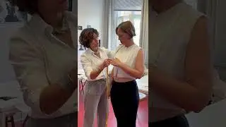 Blusenschnitt anpassen &ndash; so l&auml;uft&rsquo;s in meinem Kurs ✂️💕 #n&auml;hen