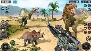 Dino hunter 3d hunting game animals Android gameplay #2024।