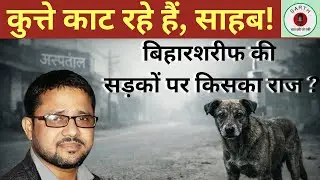 Biharsharif में आवारा कुत्तों का आतंक|रात शहर की नहीं, कुत्तों की है|Rajnikant