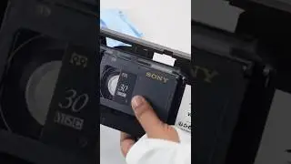 Motorized VHS-C to VHS Tape Adapter #shorts