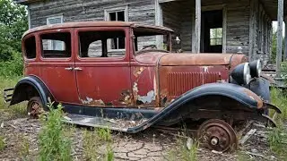 They Abandoned This Vintage Car Beside an Old House &mdash; Full Restoration From Rust
