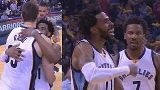 Marc Gasol Game Winner in Overtime! Clutch Tug of War! Spurs Grizzlies Game 4