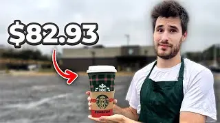 Я купил самый дорогой напиток в Starbucks.
