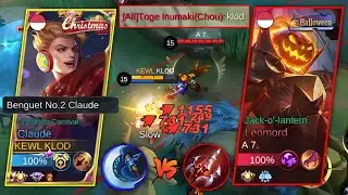 CLAUDE VS BUFFED LEOMORD! IMPOSSIBLE EPIC COMEBACK!🔥