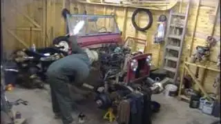 1958 Land Rover Rebuild - Timelapse 1 of 4