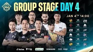 FILIPINO | Ika-4 na Araw ng M4 Group Stage Day 4 | M4 World Championship