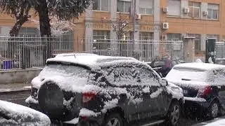 Napoli, le straordinarie immagini della nevicata del 27 febbraio