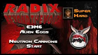 Radix - Beyond the Void 2.0 Remix (DOS) - E3M6 -  Alien Eggs - All Secrets