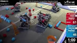 Launch at Eaton : Default Division - Final #1-3 - 1658S & 88909X vs 59218B & 45434M - Auton + Driver