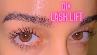 DIY LASH LIFT with VASELINE OR AQUAPHOR (easy & cheap)