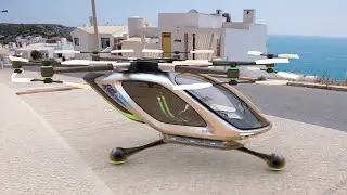 Jetpack company developing cool new flying car; Amazon patents unmanned airship - Compilation