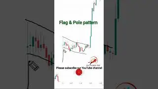 Flag pattern breakout 📈 #candlestickpattern