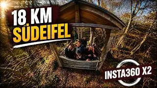 18km in der S&uuml;deifel - insta360 X2 - 4K upscale - 2022