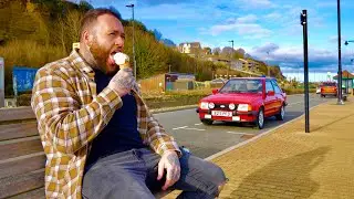 Еду мороженое в Ford Escort XR3i 1984 года выпуска.