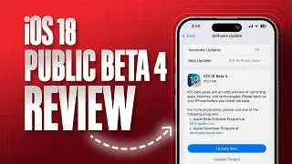 iOS 18 Public Beta 4 Review 4 Days Later | iOS 18 Beta 6 Battery life, Heating, Should You Update?