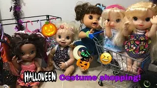BABY ALIVE Halloween Costume shopping!