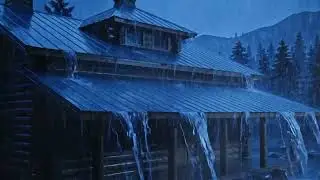 🌧️💤😴This Heavy Rain Will Make You Sleep – 6 Hours for Deep Sleep & Insomnia Relief😴