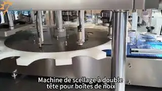 Machine &agrave; sceller les &eacute;crous : Double station haute efficacit&eacute;, doublant la capacit&eacute; de production