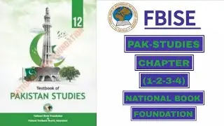 Federal Board Standard Assessment PaperPakistan Studies &ndash; Class XII Chapters 1 to 4