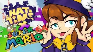 Hat Kid beats Mario 64 in a few minutes