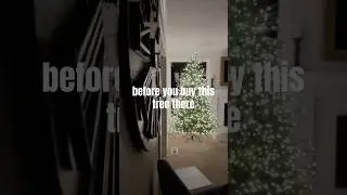 🎄Viral Twinkle Home Depot Tree &bull; Grand Duchess Balsam Fir Christmas Tree