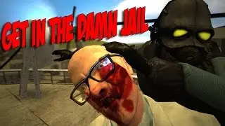 GET IN THE DAMN JAIL! | GMod Cops & Runners