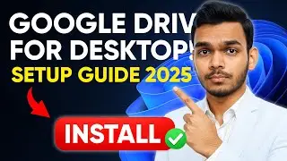 Mount Google Drive as a Drive in Windows | Easy Method