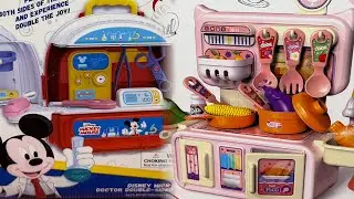 Unboxing Mickey Medical Playset and Dream Kitchen - Focus Toys ASMR