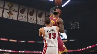 NBA 2K15 - LeBron James Cleveland Cavaliers highlights (PS4)