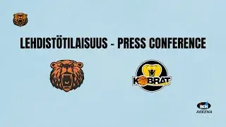 Lehdistötilaisuus Kauhajoki - Lapuan Kobrat 27.12.2025
