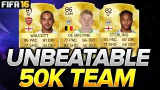 UNBEATEN 50K MOST OP SQUAD! FIFA 16 ULTIMATE TEAM!