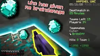 My first time playing Hypixel UHC...