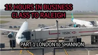 London to Shannon | Aer Lingus | Aer Space | Part 1 of 3