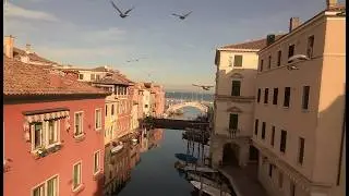 Flying with drone over Chioggia, Italy | in FPV (First Person View)