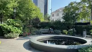 discovering Wagner Park, lower Manhattan, New York (10-15-21)
